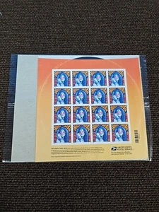 2014 US SC 4916 Forever Music Icons, Janis Joplin, Rock Singer, Sheet of 16 - Picture 1 of 6