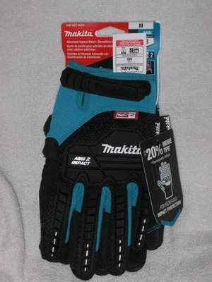 Makita Demolition Gloves Advanced Impact Rated ANSI 2 NEW!! - Image 1 of 4