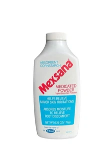 (1) MEXSANA Medicated Powder Topical Starch Skin 6.25 oz ORIGINAL Formula SEALED - Picture 1 of 2