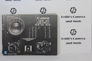 Original Canon A-1 A1 Filmkamera Bedienungsanleitung Bedienungsanleitung Anleitung SLR - Bild 1 von 15