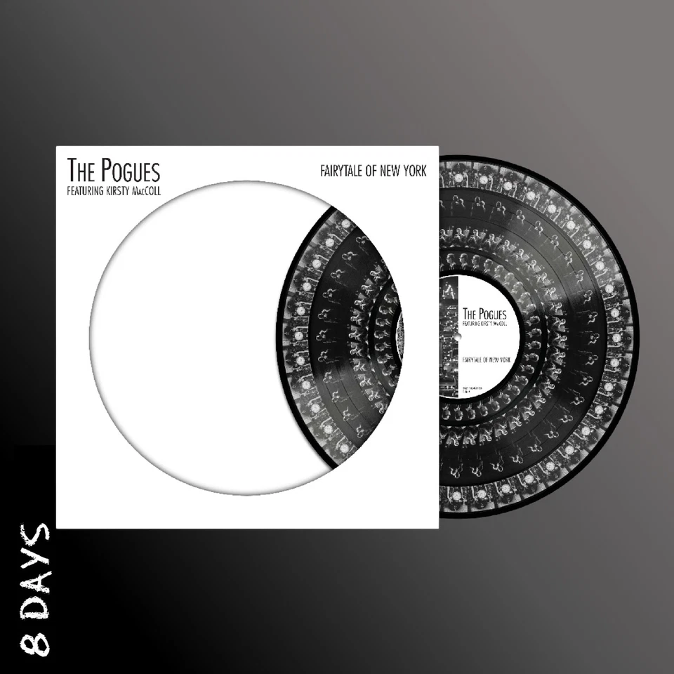 The Pogues - Fairytale Of New York - 12" Zoetrope EP - Presale Ships By 12/12/25 - Image 1 of 1