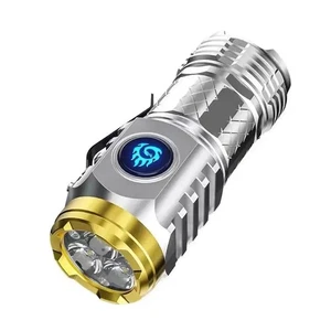 Flashlight Rechargeable Extremely Bright Outdoor Accessories1729 - Imagen 1 de 6