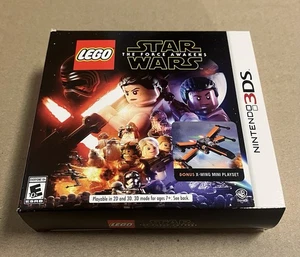 Lego Star Wars Force Awakens game for the Nintendo 3DS w/X-Wing Set Brand New - Picture 1 of 5