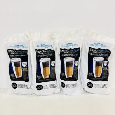 Zero Water 5 Stage Advanced Filtration Filter Replacement Lot of 4 NEW, SEALED - Image 1 of 2