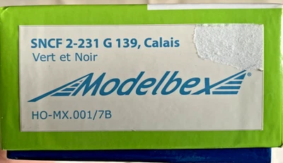 231 G pacific MODELBEX ref HO-MX.001/7B  « calais » SNCF SNCF NORD N°2-231 G 139 - Photo 1/4