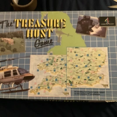 The Treasure Hunt Game - Vintage Channel 4 Board Game - 1989 - Image 1 of 4