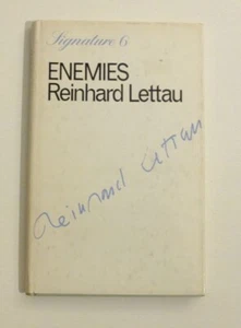 ENEMIES (SIGNATURE SERIES, 6) By Reinhard Lettau - Picture 1 of 3