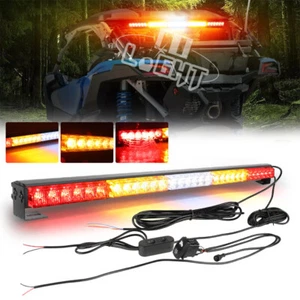 30" Rear Chase LED Light Bar w/ Reverse For Polaris RZR XP1000 Can-am X3 Max - Foto 1 di 32