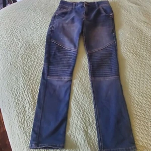 Wonder Nation Girls Size 12 Medium Wash Skinny Jeans W/Adjustable Waist  - Picture 1 of 8