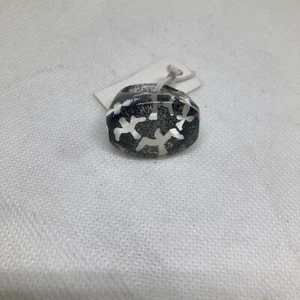 New Large Boho Plastic Glittery  Bird Thick Size 6 Costume Ring - Picture 1 of 6