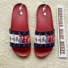 [US 10] TOMMY HILFIGER x Space Jam Looney Tune Squad Slides Slippers Red Rare DS