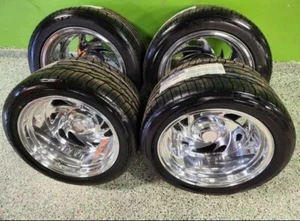 17x11 US MAGS CAROLINA REAPER 2PC FORGED WHEELS RIMS TIRES CHEVY GMC OBS C10 5x5 - Picture 1 of 9