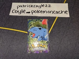 Ivysaur 2 de 12 Troquelados en Relieve Pokemon Topps La Primera Película (Etiqueta Azul) Casi Nuevo - Imagen 1 de 8