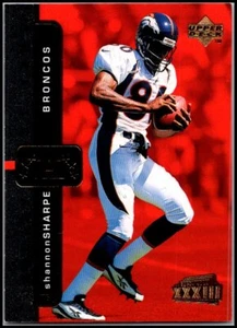 1999 UD Upper Deck Super Bowl XXXIII #17 Shannon Sharpe - HOF FREE SHIPPING! - Picture 1 of 2