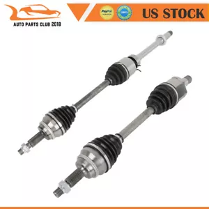 Pair Front Left Right CV Axle For Lexus RX350 Toyota Highlander Venza 2010-2015 - Picture 1 of 13