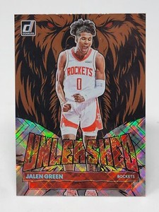 2022-23 Donruss Basketball - UNLEASHED Diamond Holo Parallel of Jalen Green