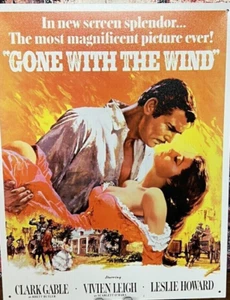 "Gone With the Wind" film Classic Movie Metal Sign - Picture 1 of 1