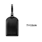 Durable Luggage Tags PU Leather Baggage Boarding Bag Tag  Men