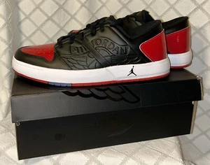 Nike Jordan Nu Retro 1 Low Shoes 'Black/Varsity Red-White(DV5141-006) Men’s 10.5 - Picture 1 of 10