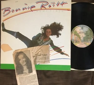 BONNIE RAITT Home Plate - 1975 1st Press Warner Bros. LP w/ News Clipping - NM - Picture 1 of 7