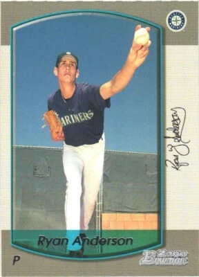 2000 Bowman #180 Ryan Anderson 西雅图水手队  — 第 1/2 张图片