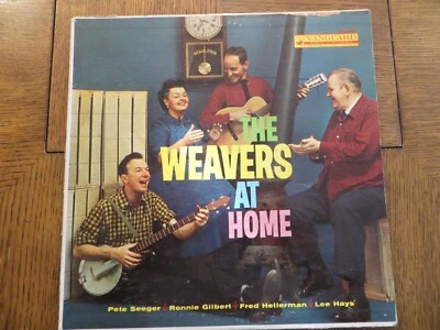The Weavers – The Weavers At Home - 1959 - Vanguard VRS 9024 Vinyl LP VG/G Foto 1 de 4