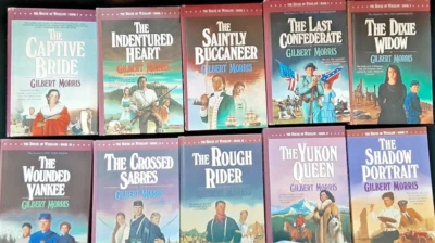 The House of Winslow-Gilbert Morris- HC Books 2-3, 5,8-10, 13, 17-18, 21 (PB) - Image 1 of 4