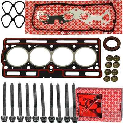 ELRING ZYLINDERKOPFDICHTUNG SATZ + SCHRAUBEN für RENAULT KANGOO TWINGO CLIO I+II - Bild 1 von 3