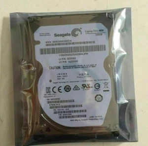 Seagate 500GB 5400RPM SATA Thin 16MB 2.5" Hard Drive ST500LT012 HDD laptop - Afbeelding 1 van 3