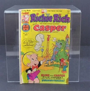 Cómics de colección de revista Richie Rich Casper No.15 diciembre Harvey World 1976 G9 - Imagen 1 de 12