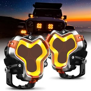NOVSIGHT 3" LED Work Light Bar Spot Beam Pods Offroad Truck ATV UTV Driving Lamp - Picture 1 of 10