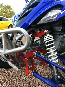 Yamaha Raptor 350 A-arms & Shocks Widening Kit (Long Travel A arms Alternative) - Picture 1 of 12