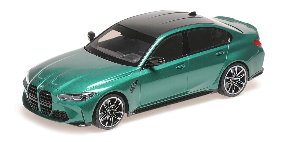 155020200 BMW G80 M3 Isle of Man Green Minichamps 1/18