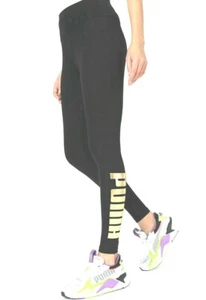 PUMA DAMEN 'LANGES LOGO' PERFORMANCE STRUMPFHOSE - Bild 1 von 3