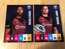 Charles Piutau and Harry Thacker Bristol Bears Trading Cards 2020 - Not In Packs