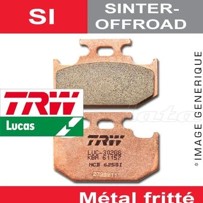 Plaquettes de frein Avant TRW MCB648SI Yamaha TT 600 E, S Belgardia 96-99 - Photo 1/2