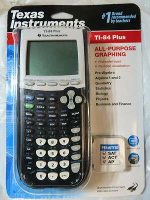 TEXAS INSTRUMENTS TI-84 PLUS ALL-PURPOSE CALCULATOR BRAND NEW, SEALED  - Image 1 of 2