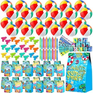 Beach Favors Birthday Party Supplies Paty Bag Stuffers For Kids 120 Pcs LUUCIO - Picture 1 of 6