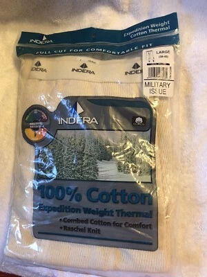 NUEVO Pantalón Ropa Interior Térmica Tejido Raschel Algodón Peso Expedición Indera Para Hombre Foto 1 de 4