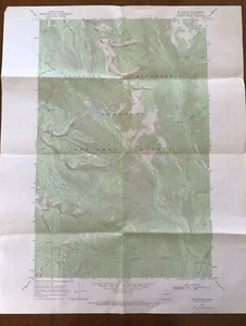 1969 Map Mt. Barney Washington State US Interior Geological Survey Topographic - Picture 1 of 4