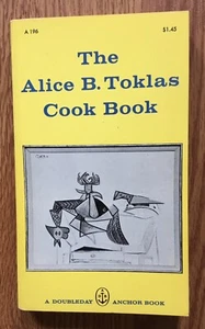 Vintage The Alice B Toklas Cookbook 1960 Doubleday Anchor PB Picasso Cover - Picture 1 of 6