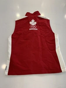 Womens Roots Vest Team Sydney 2000 Olympic Games Maple Leaf Flag Made in Canada - Picture 1 of 12