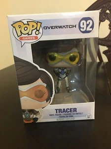 Funko Pop Games Overwatch Tracer 92 Vinyl Figure New - Picture 1 of 9