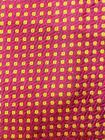 Boss Hugo Boss Red Pink Yellow Dots Tiled Silk Necktie Tie De0422a