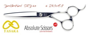  NEW Yasaka DRY 60 HAIR  scissors - shears 6 INCHES cobalt ATS314 sharp  - Picture 1 of 12