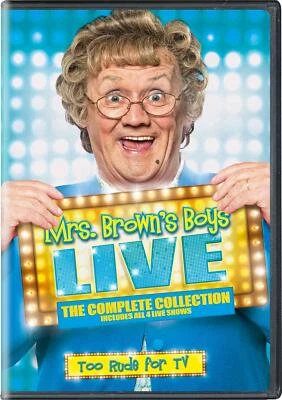 Mrs Brown's Boys LIVE TOO RUDE FOR TV TOUR Complete Collection BOXSET REGION 1 Foto 1 de 4