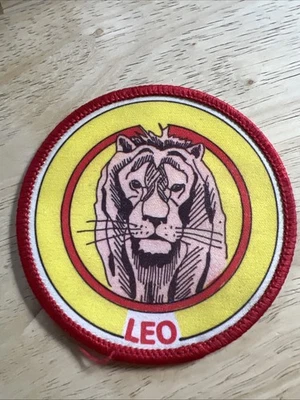 Vintage Leo astrology patch - Image 1 of 4