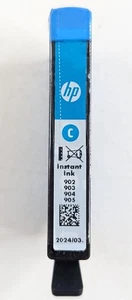 Original HP 902 Tintenpatrone Cyan - OEM - 903 904 905 kompatibel - neu versiegelt - Bild 1 von 4
