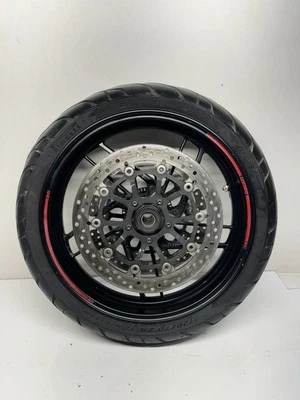 Rotores de llanta de rueda delantera Ducati Multistrada 1200 S 1200S 2010-2014 recto bueno Foto 1 de 4