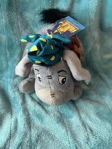 Vintage Walt Disney World Pirat Eeyore Sitzsack Plüsch Winnie Puuh Esel 7 Zoll - Bild 1 von 3
